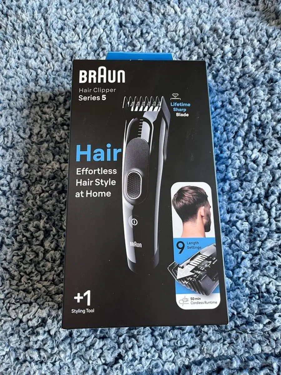 Braun Series 5 Hair Clipper - brand new. - Image 1