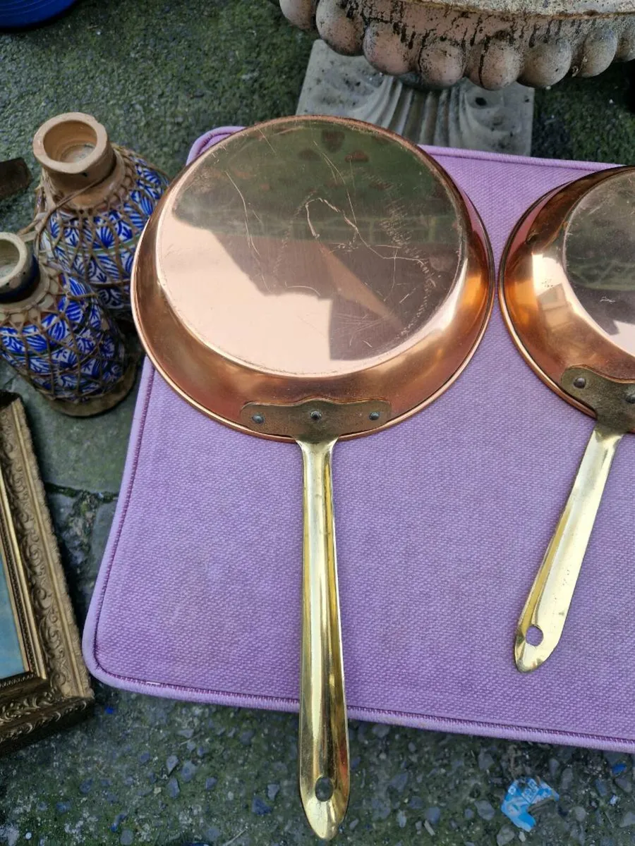 Copper Decorative Frying Pan's - Image 3