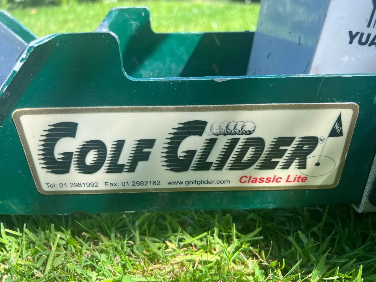 Golf Glider Trolley, battery and charger - Image 2