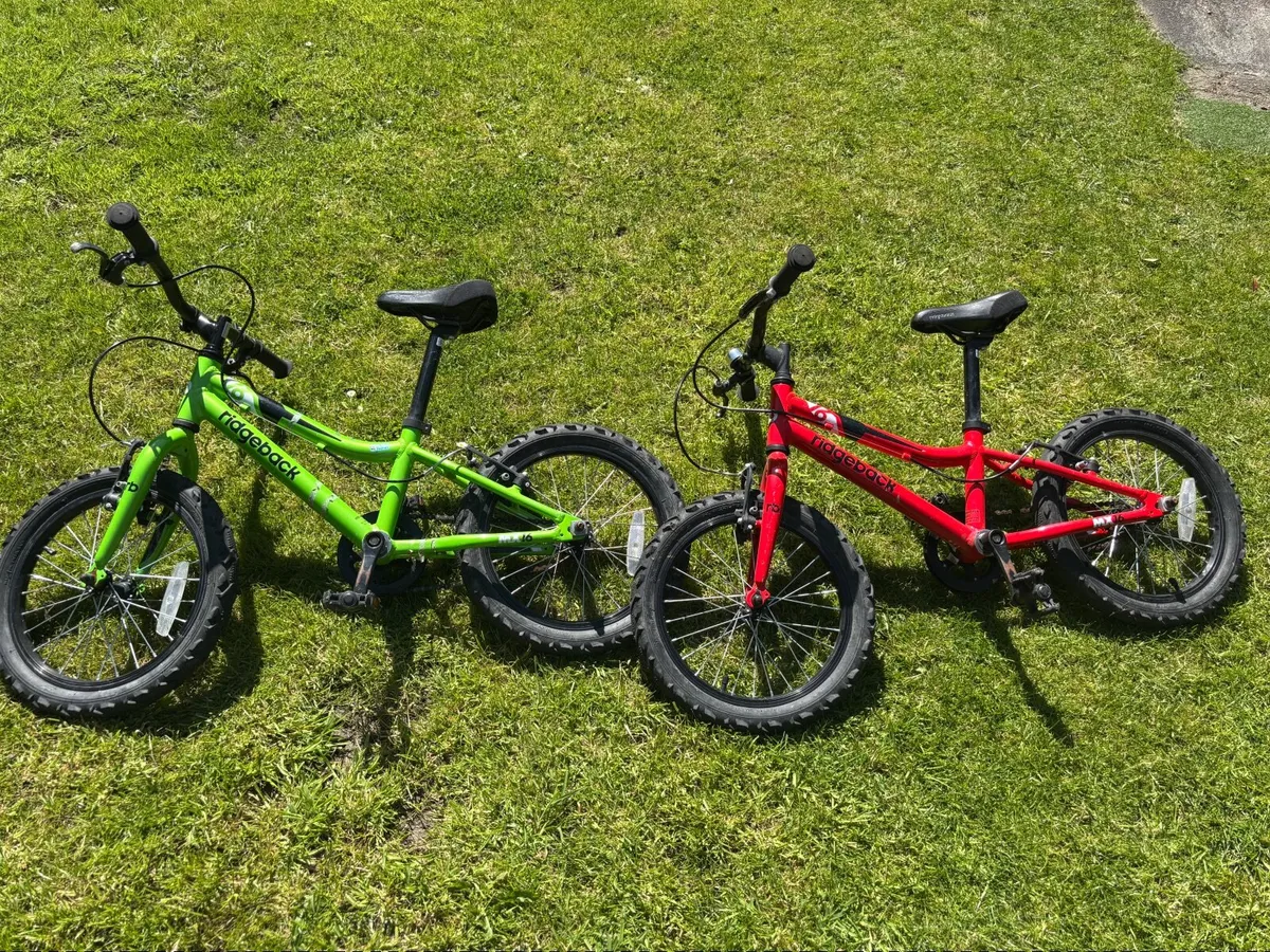 2 Kids Ridgeback Bikes (16”) - Image 1