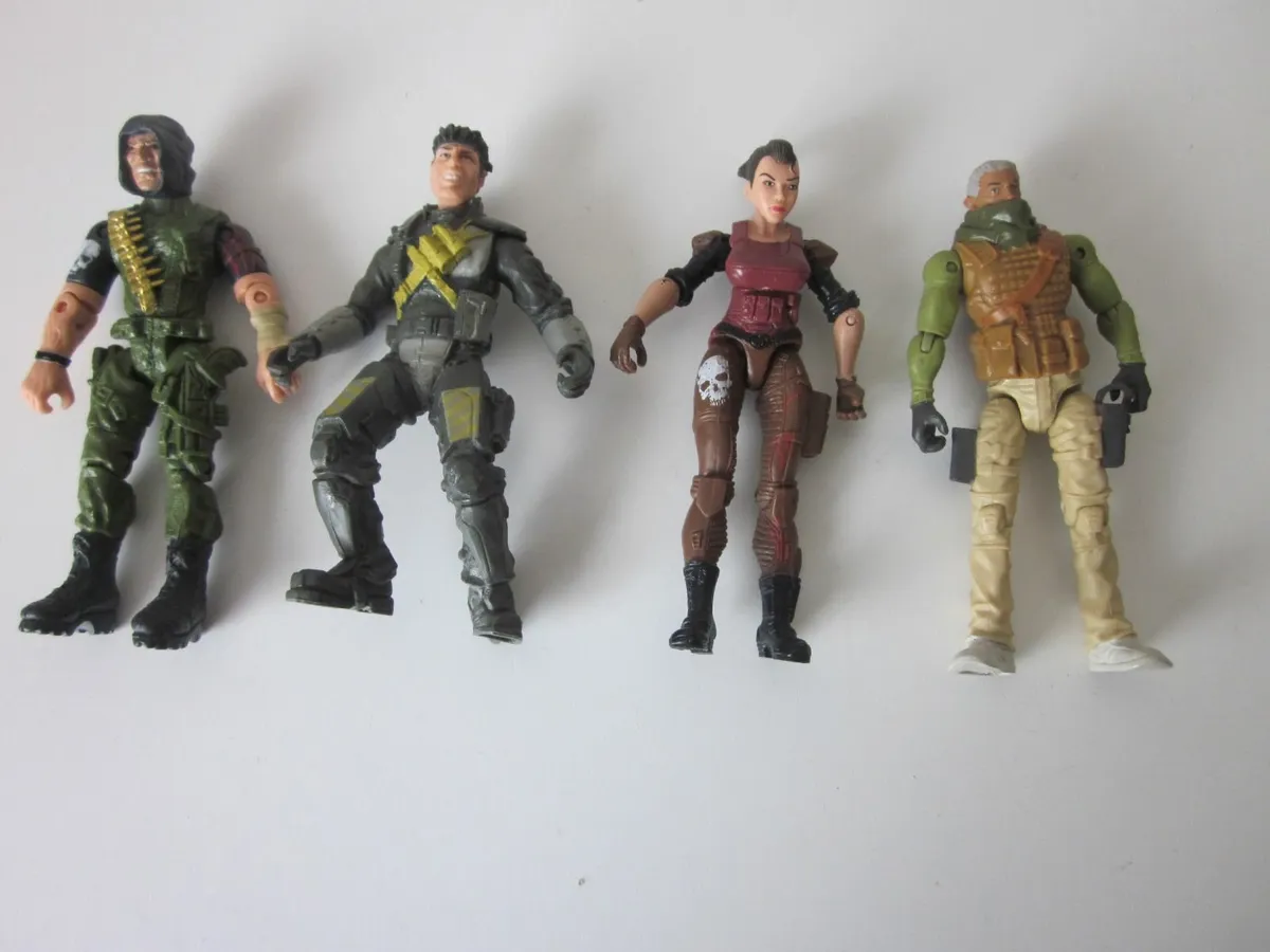 Four Lanard The Corps  Vintage  Action Figures - Image 1