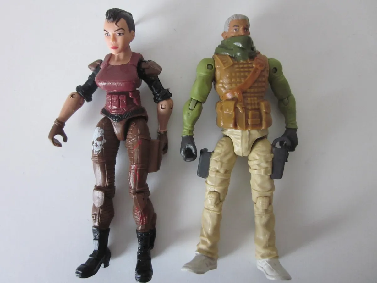 Four Lanard The Corps  Vintage  Action Figures - Image 3
