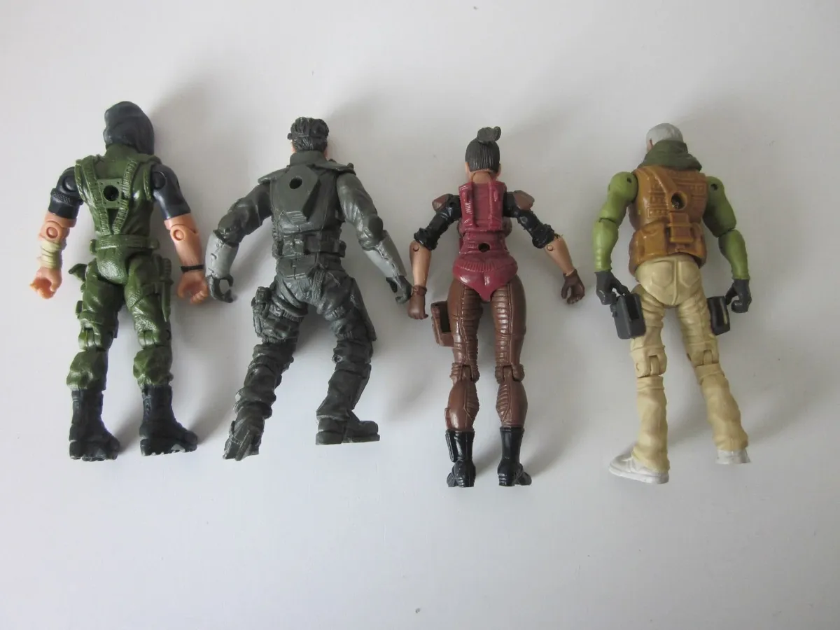 Four Lanard The Corps  Vintage  Action Figures - Image 4