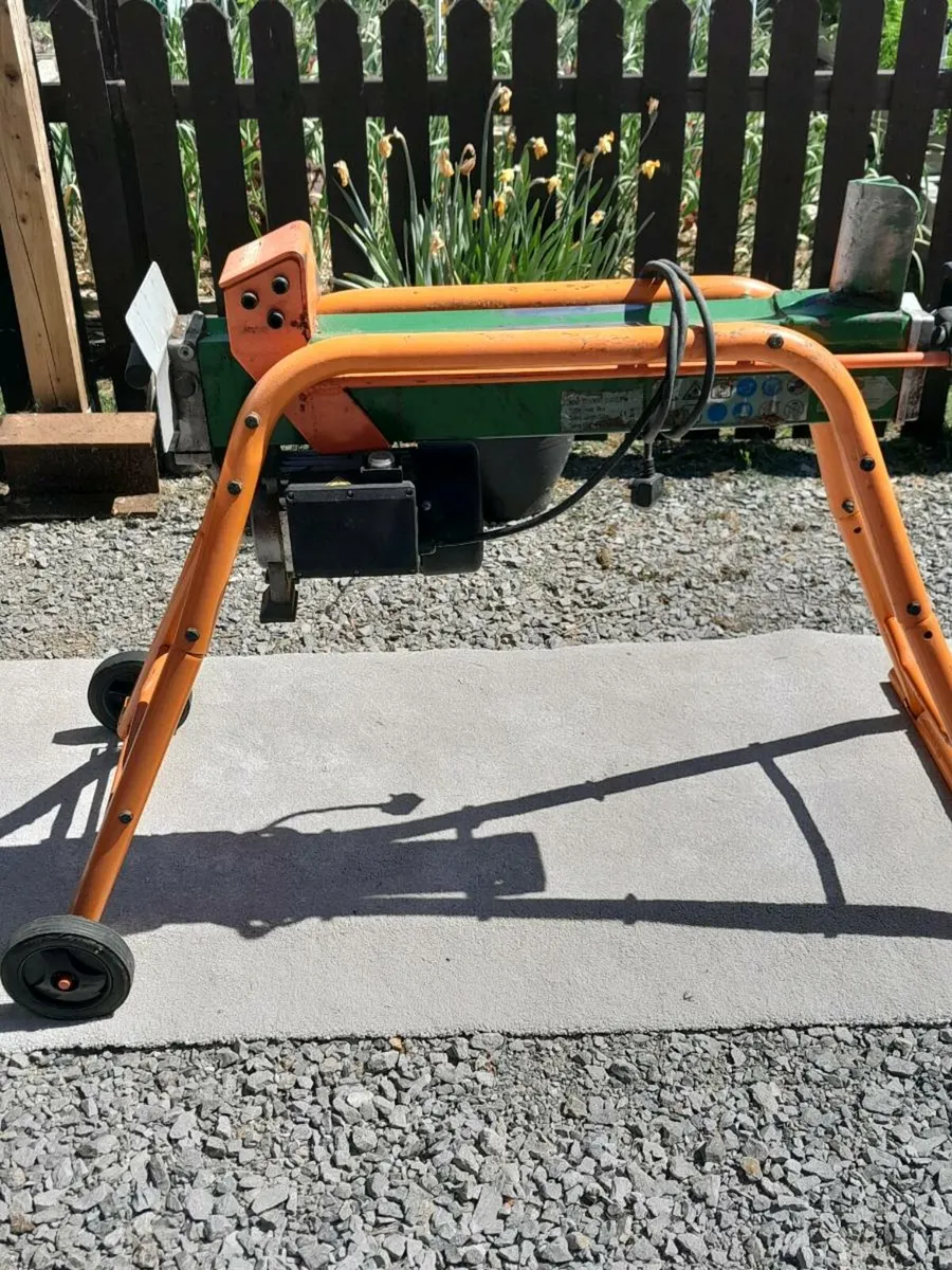 6 Ton Horizontal Electric Log Splitter /w FREE Sta - Image 2