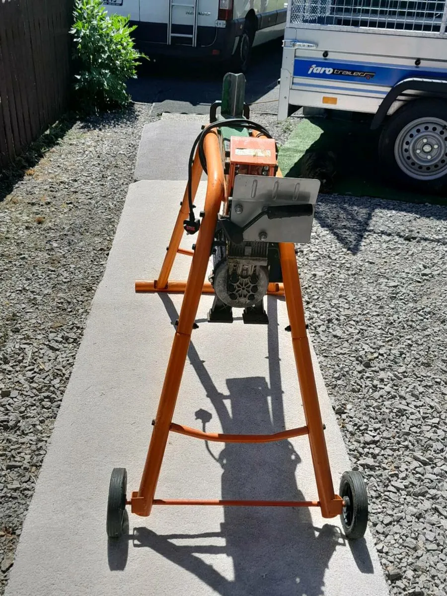 6 Ton Horizontal Electric Log Splitter /w FREE Sta - Image 3