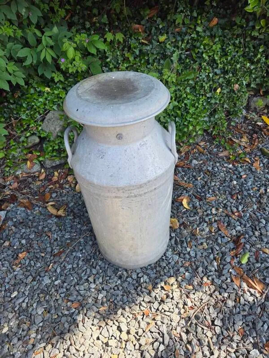 Old milk churn - Image 1