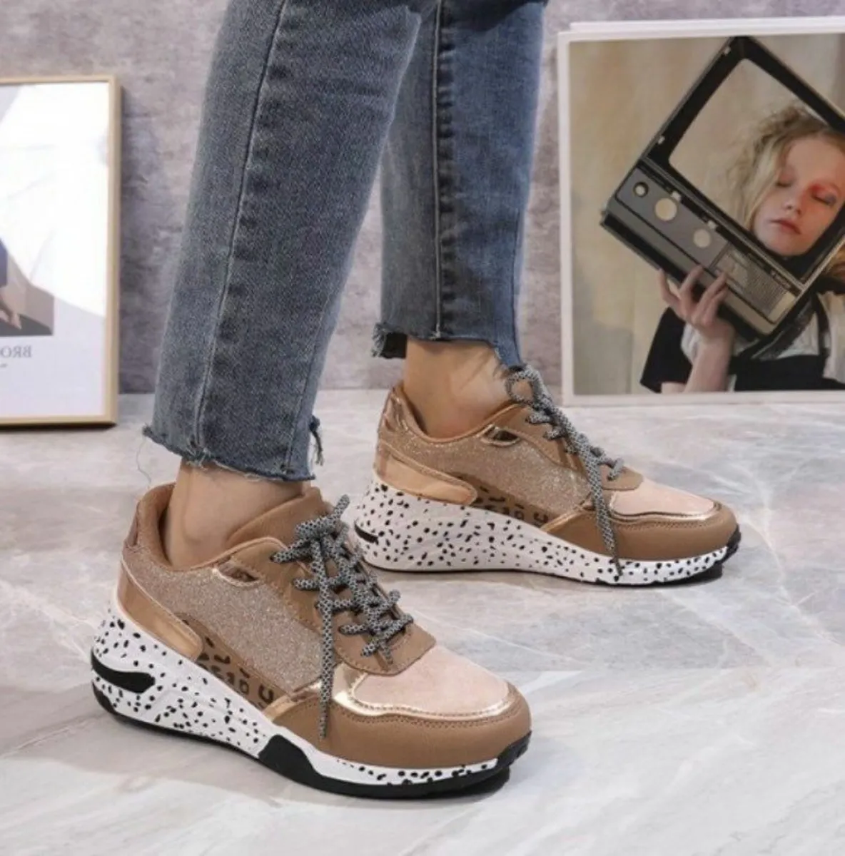 New Leopard Runners sizes 3-8 - Image 4