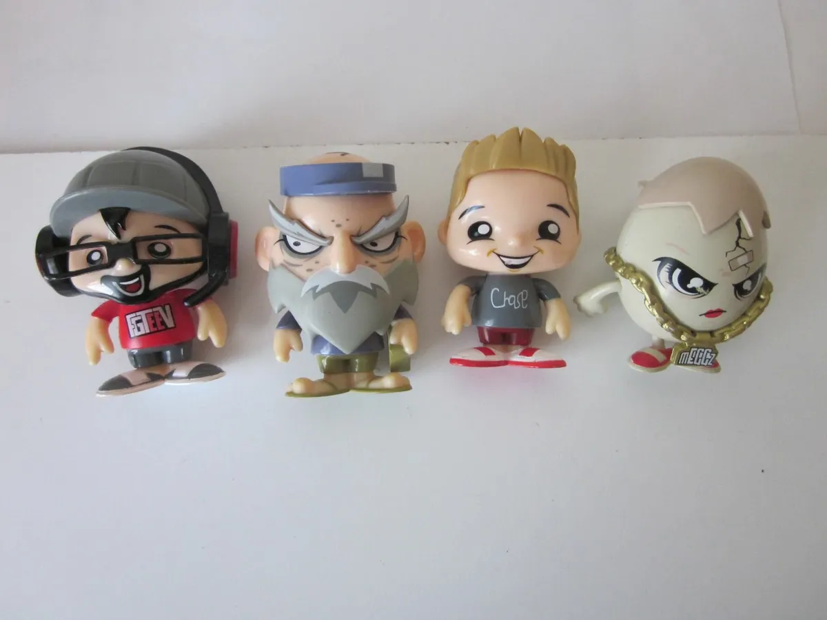 Four FGTEEV   Mini Action Figures 2.5” Season 1 B - Image 1