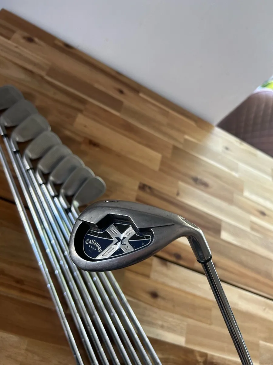callaway x-18 pro series irons - Image 1