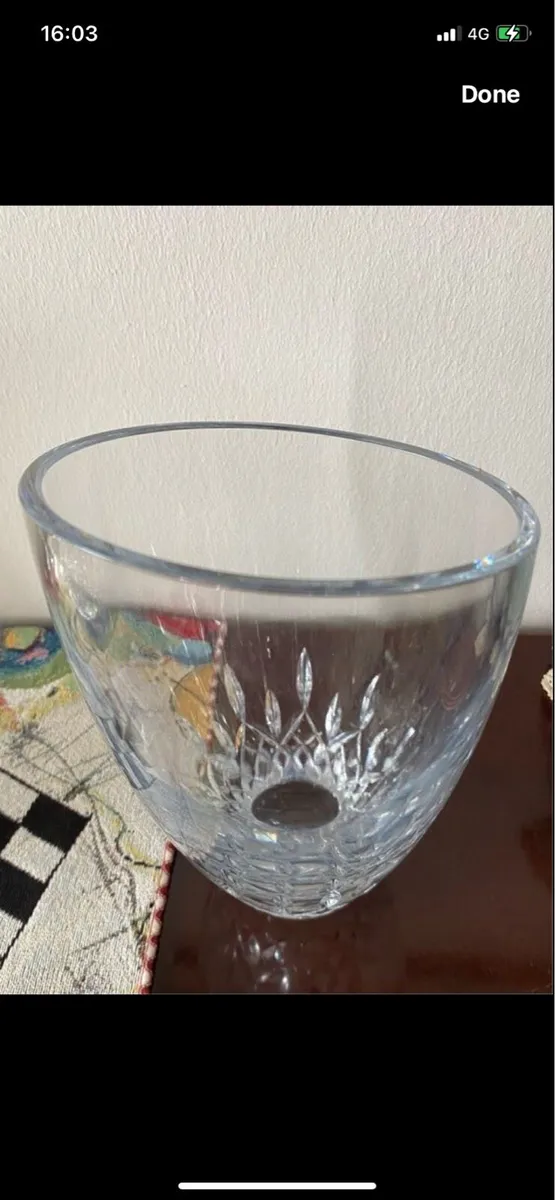Waterford Crystal Lismore Essence Angular Vase - Image 4