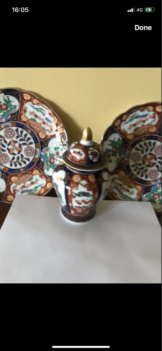 Vintage Hold Imari Set - Image 2