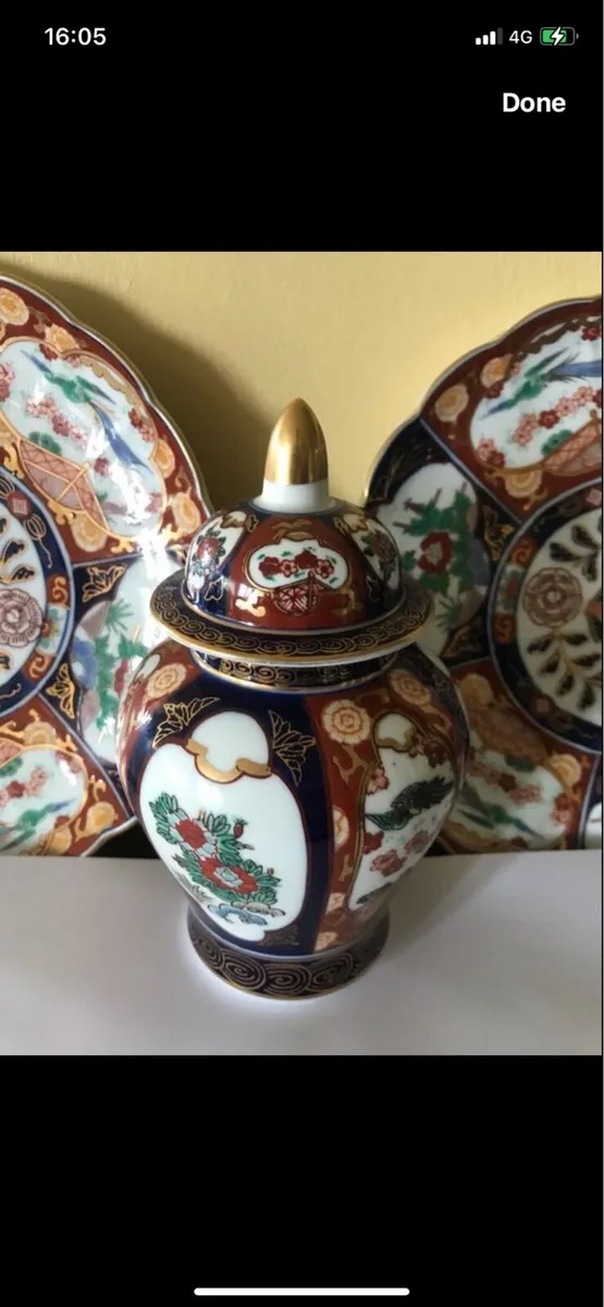 Vintage Hold Imari Set - Image 3