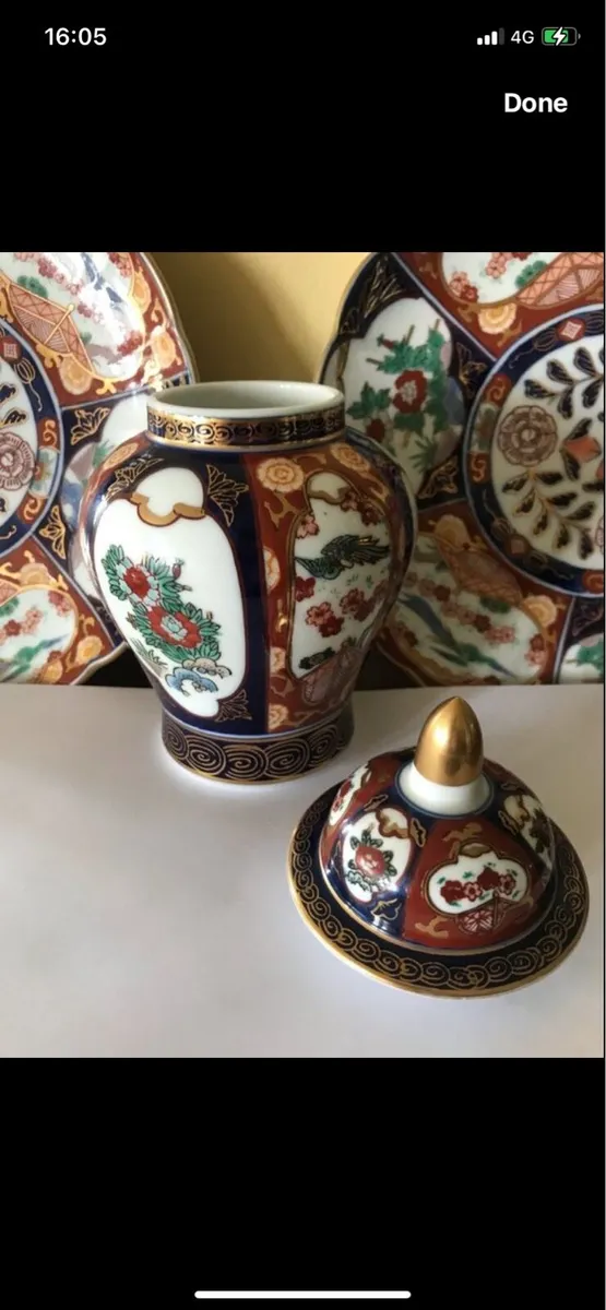 Vintage Hold Imari Set - Image 4