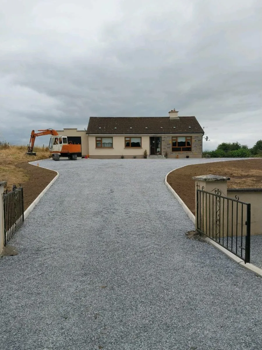 Plant hire and landscaping