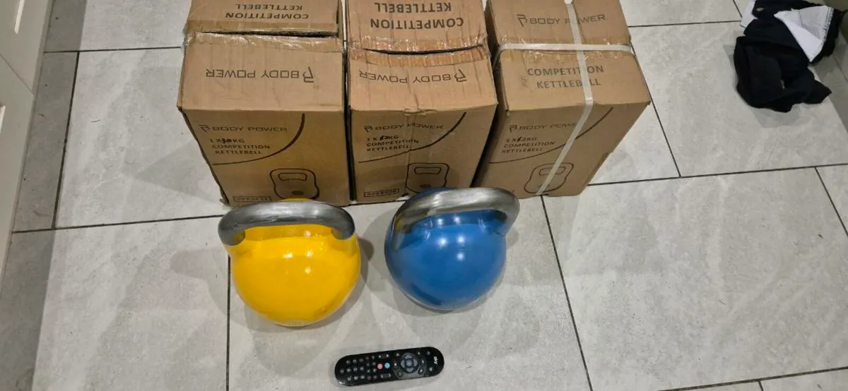 2xbrand new competition kettle bells - Image 1