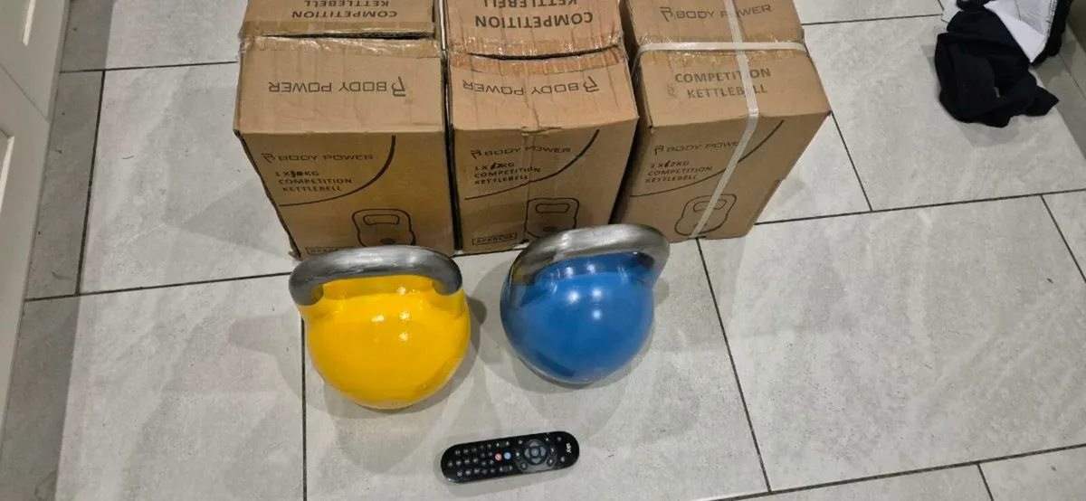 2xbrand new competition kettle bells - Image 2