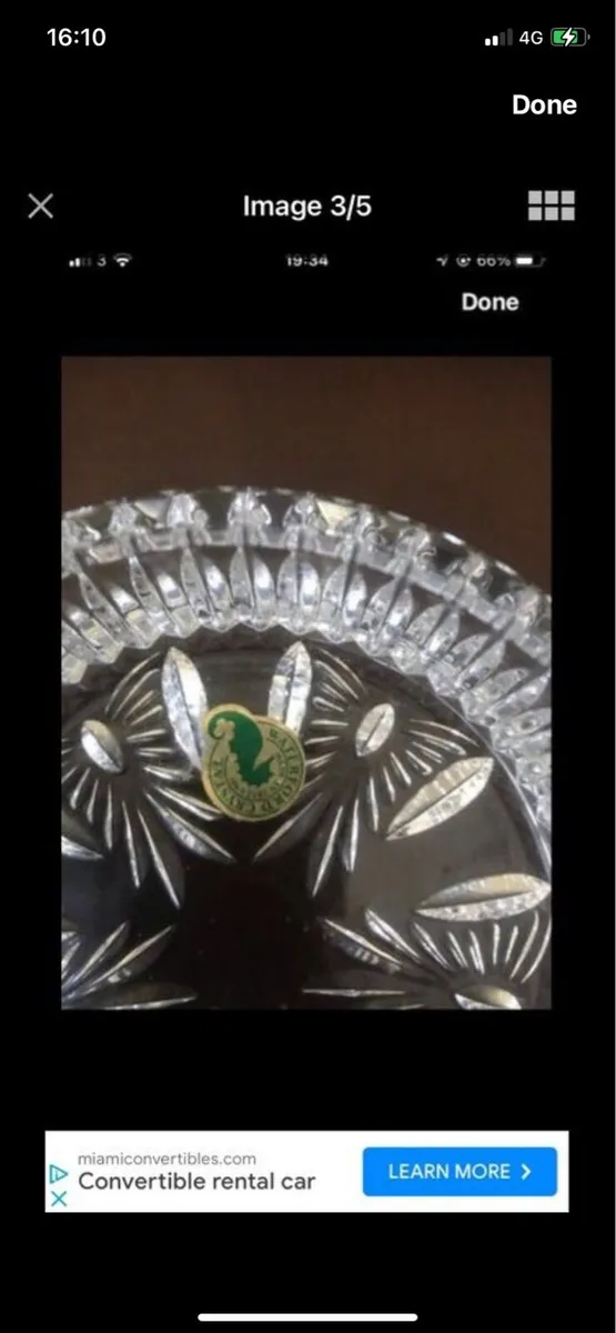 Waterford Crystal Millennium Wine Coaster - Image 3