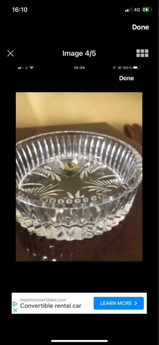 Waterford Crystal Millennium Wine Coaster - Image 4
