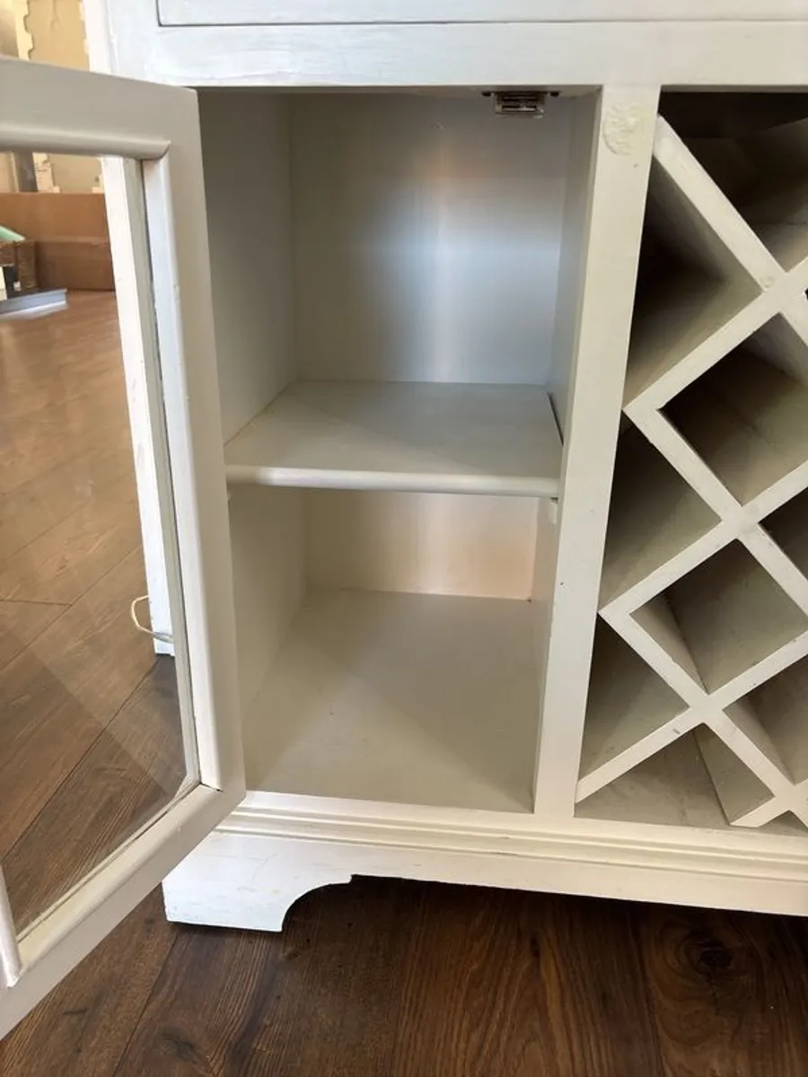 Country Classic Kitchen Dresser / Wine & Glass Display Unit - Image 3