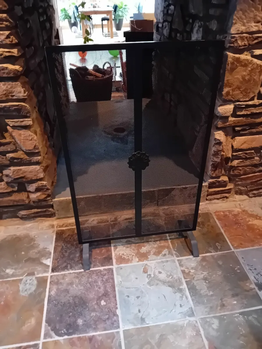 Fire place screen 115 x 81,5 cm - Image 1
