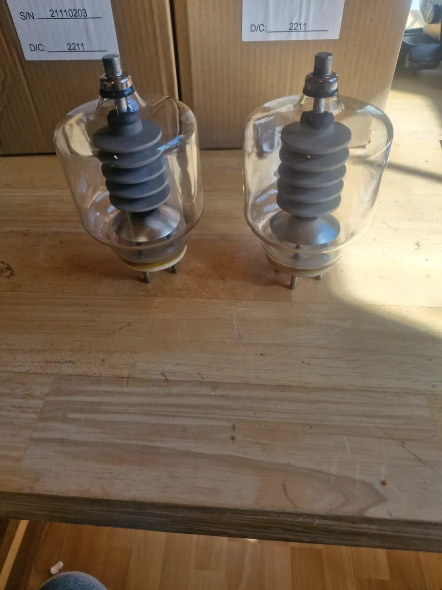 Thomson 3-500ZG Amplifier Tubes. - Image 4