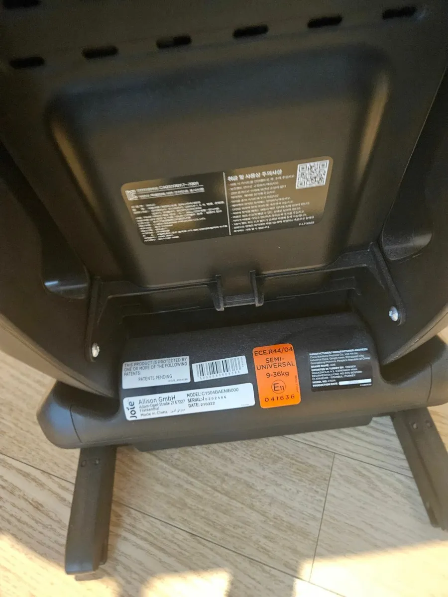 Joie Car Seat - Image 2