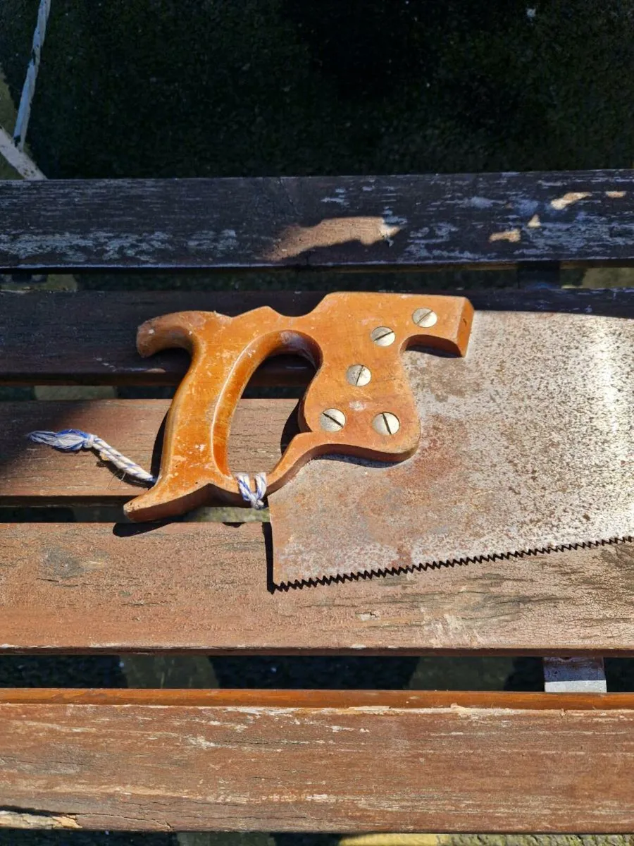 Vintage Hand Saw - Image 2