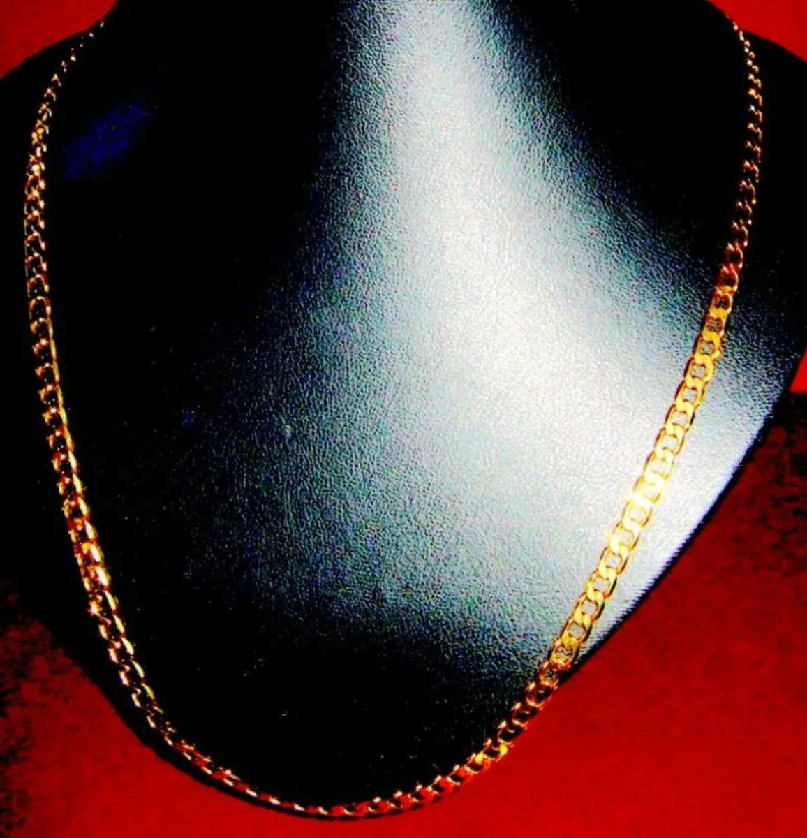 Vintage Hallmarked 9ct Gold 24" Necklace - Image 2