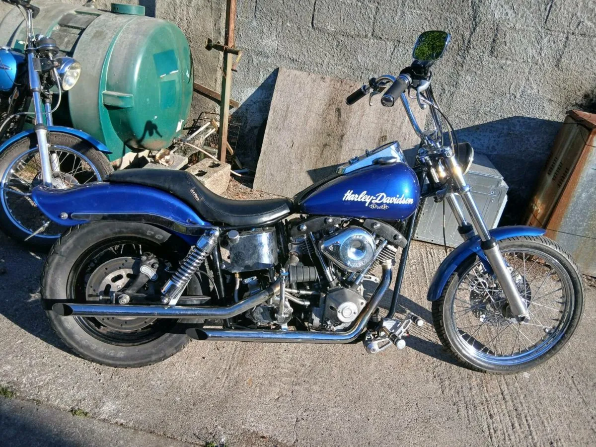 Harley FXWG Shovelhead - Image 2