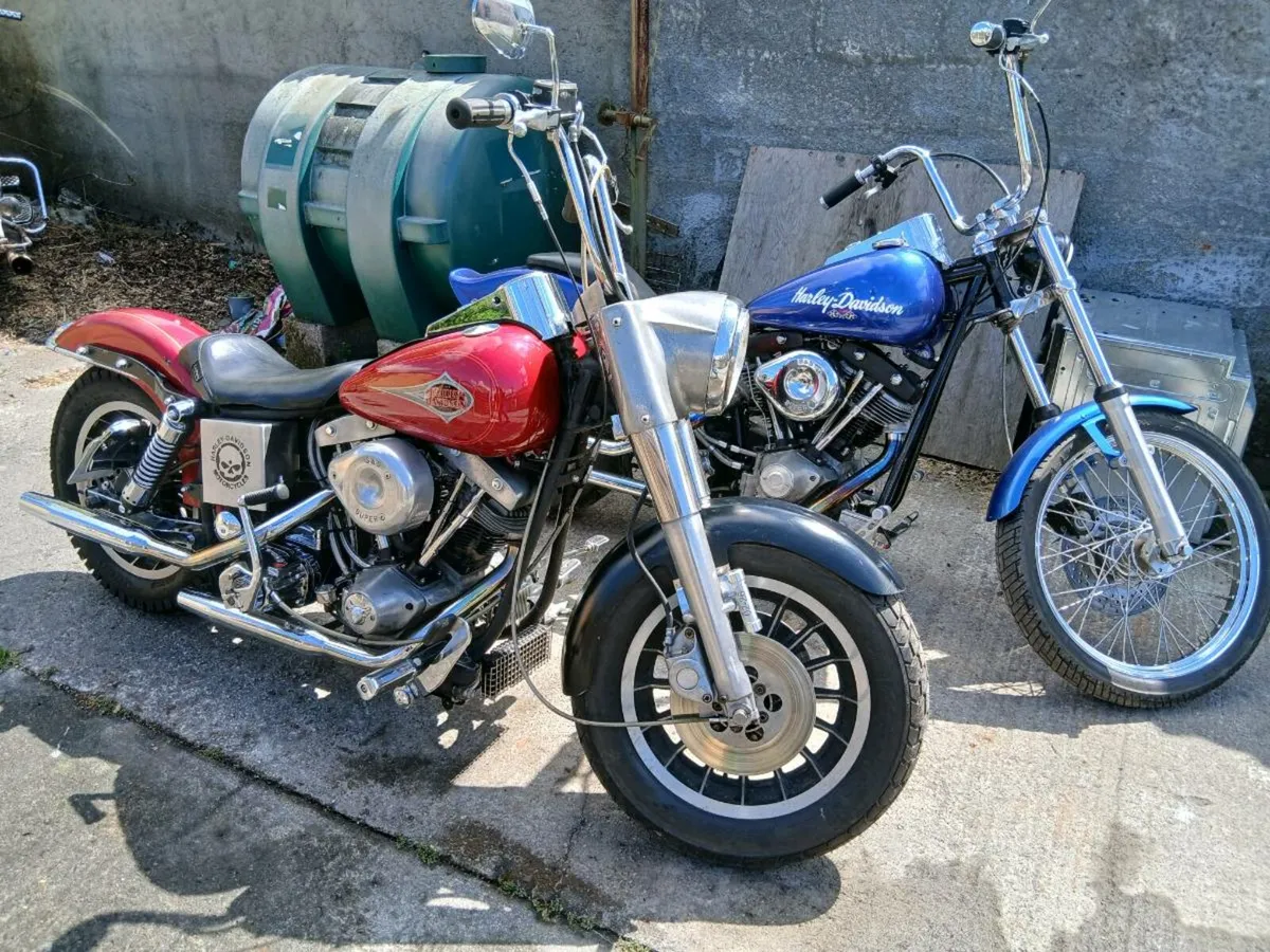Harley FXWG Shovelhead - Image 3