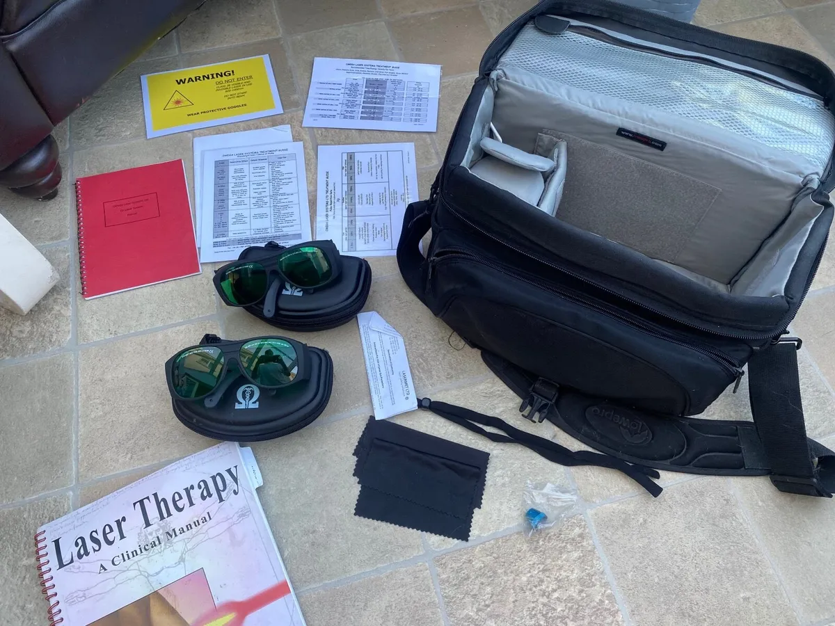 Omega Xp Laser, including complete set and book - Image 3