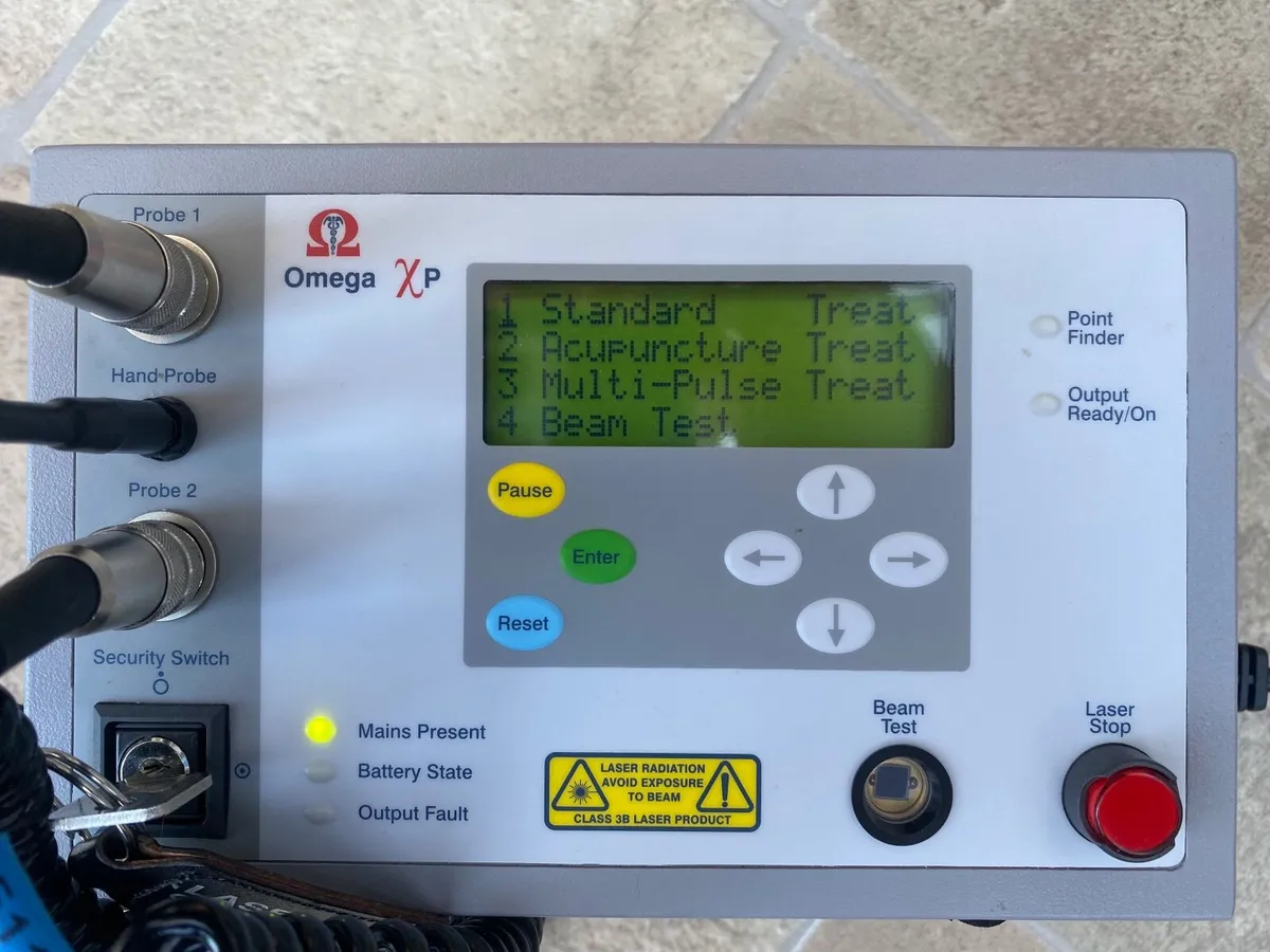 Omega Xp Laser, including complete set and book - Image 4