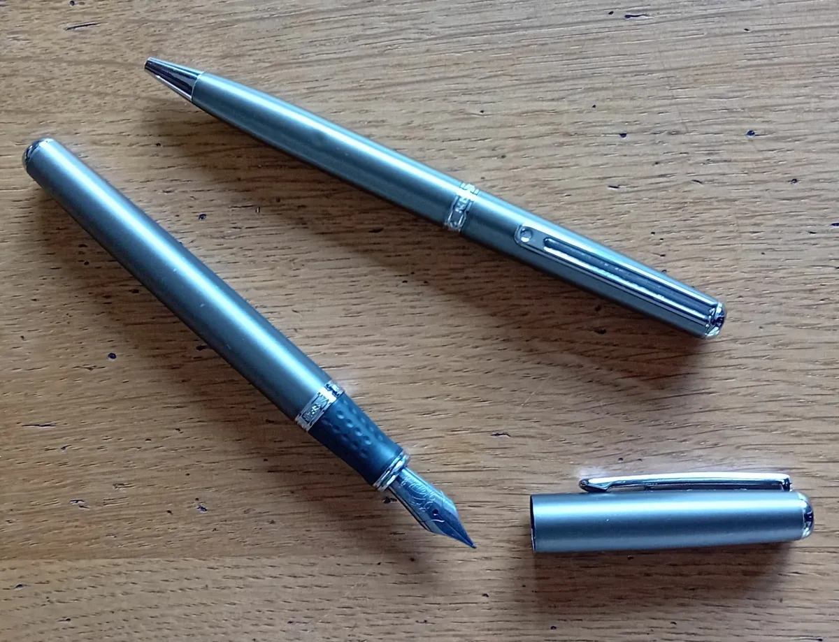 Inoxcrom Fountain Pen and Ballpoint in original bo - Image 2