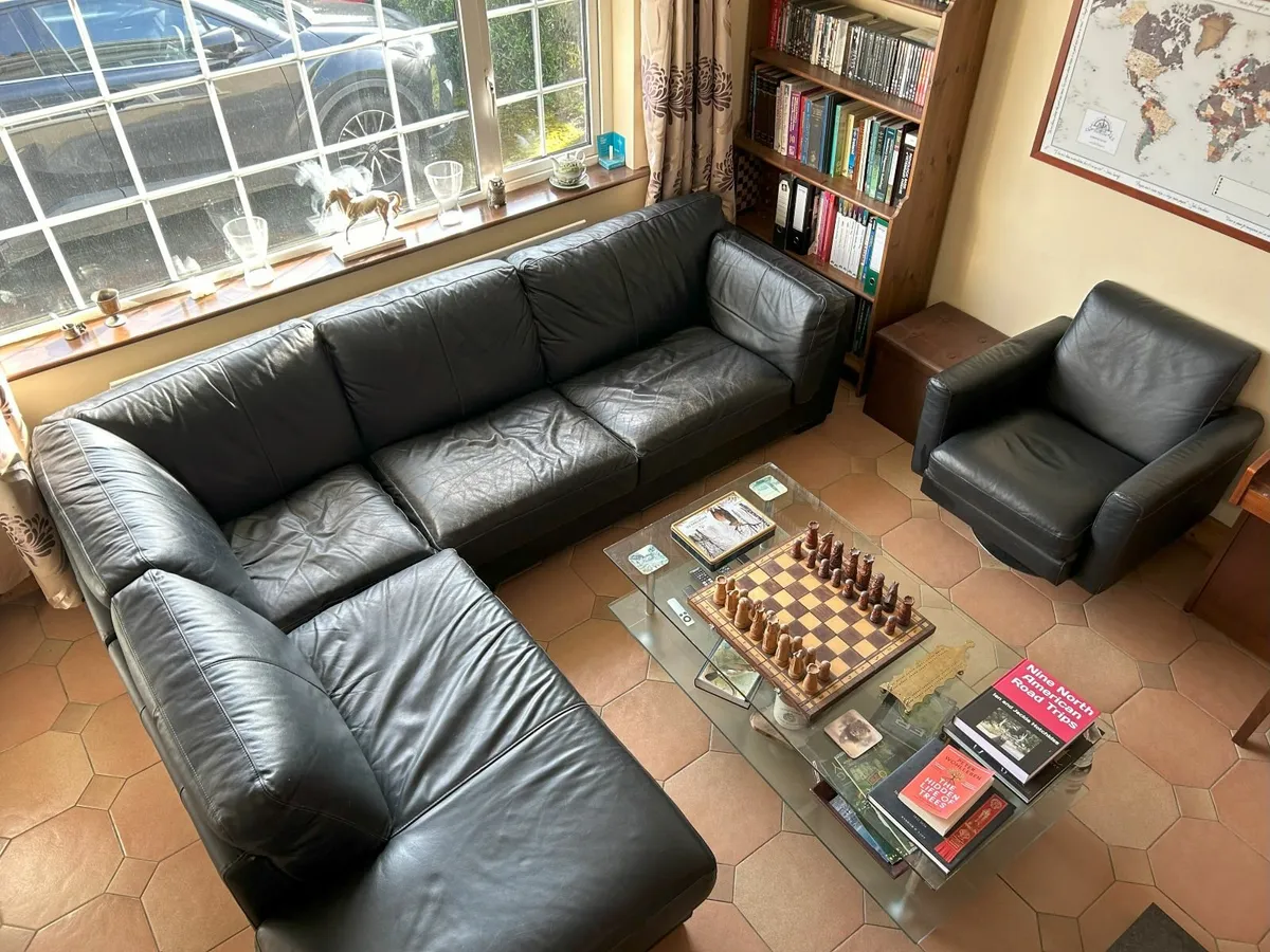 Leather Sofa - Image 2