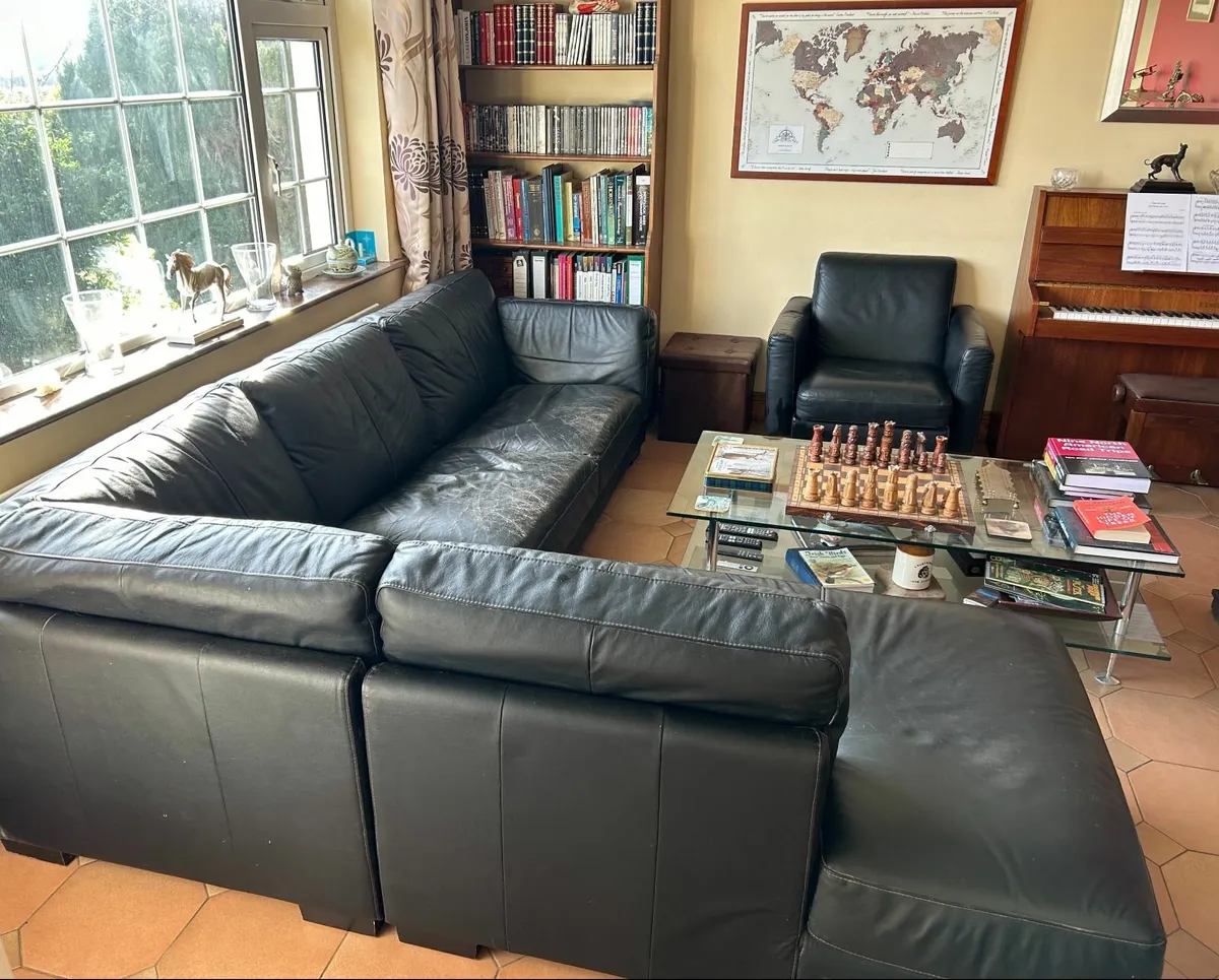 Leather Sofa - Image 4