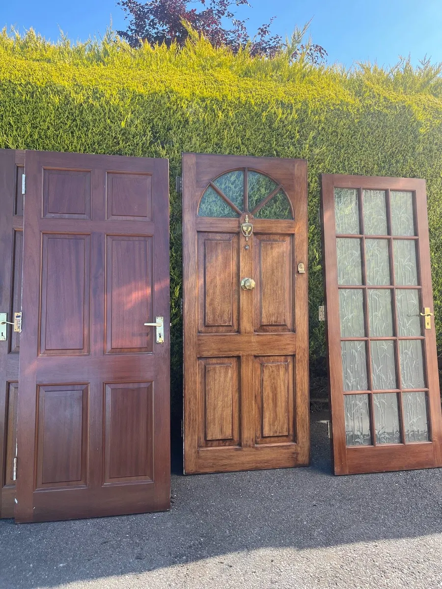 Teak doors - Image 1