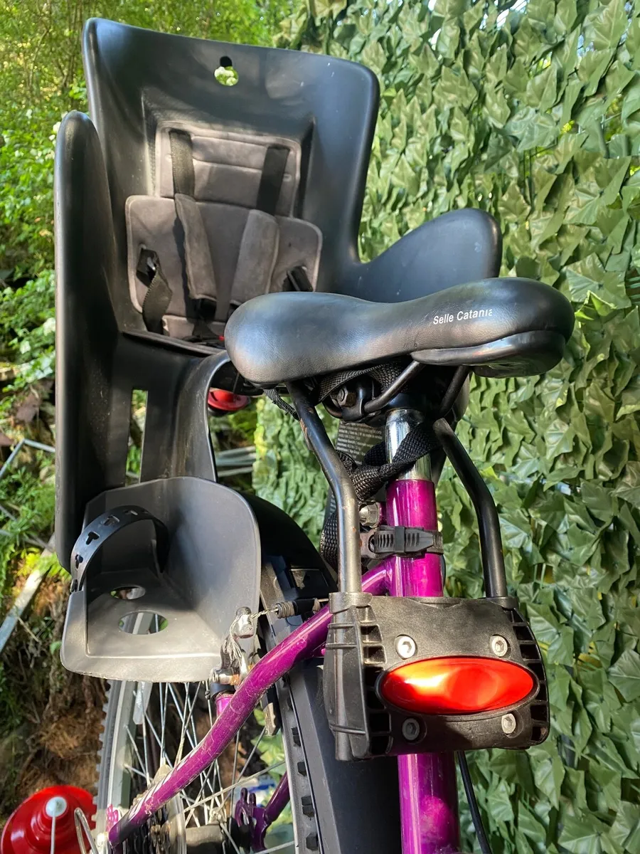 Ladies bike with child carrier - Image 4