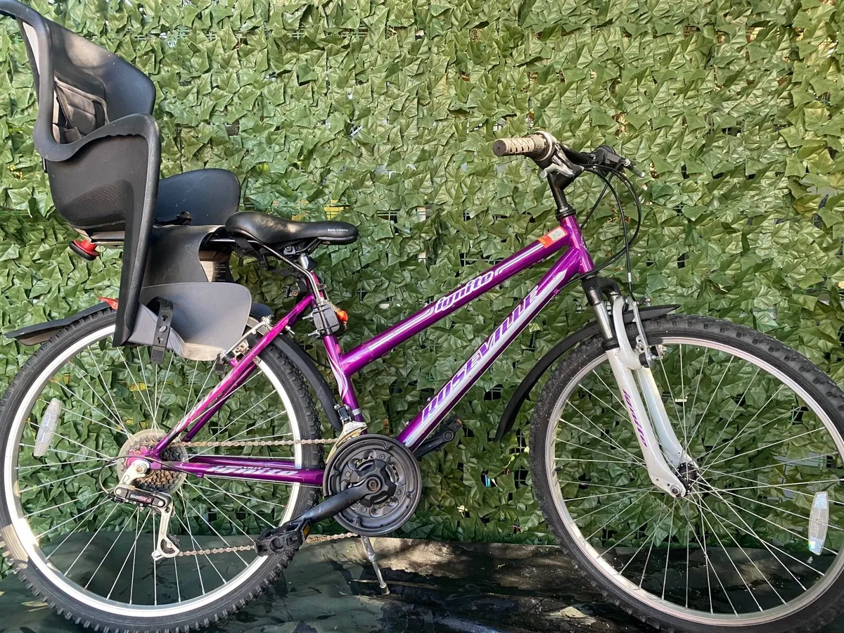 Ladies bike with child carrier - Image 1