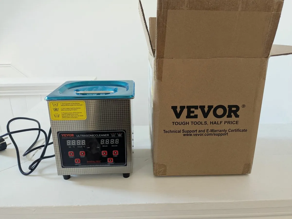 VEVOR Ultrasonic Cleaner with Digital Timer & Heat - Image 1