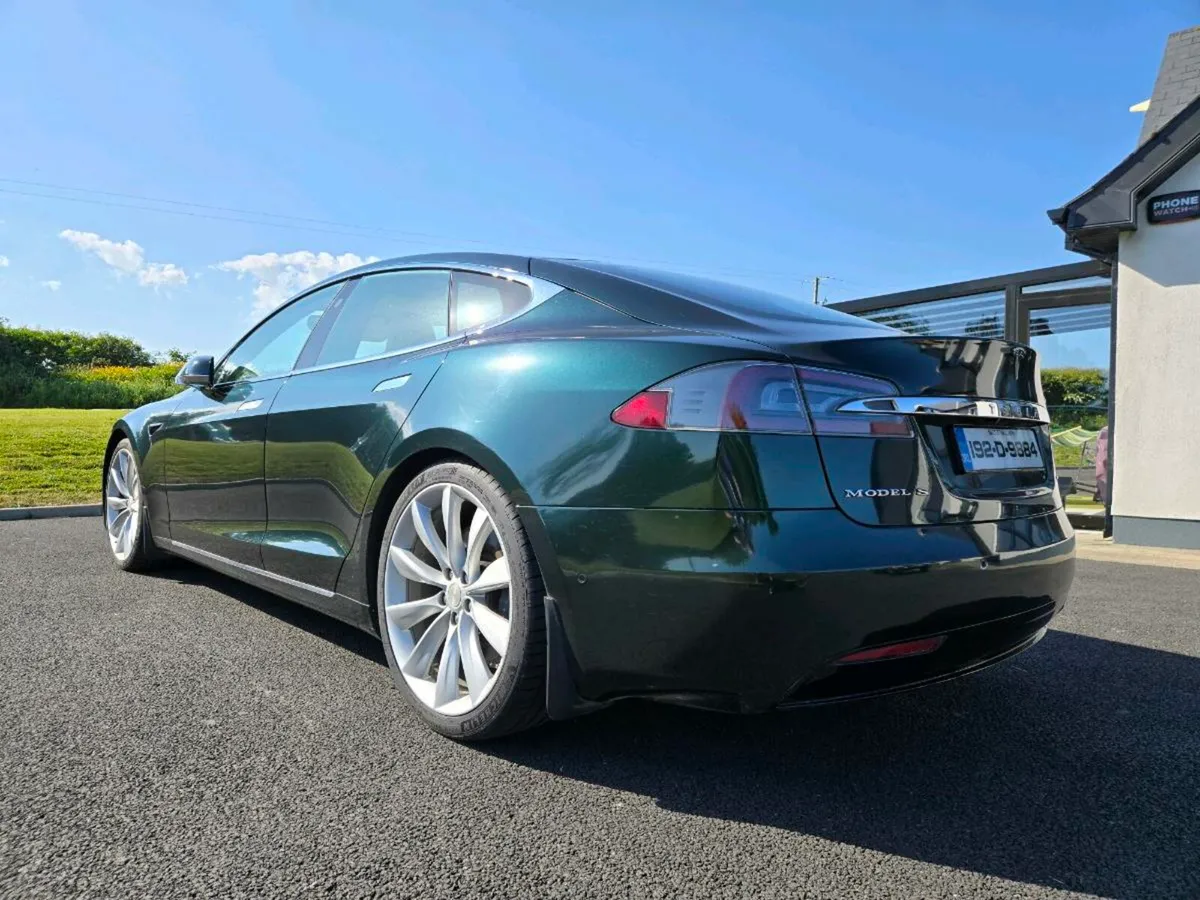 Tesla Model S 100D (Irredescent Green) - Image 1