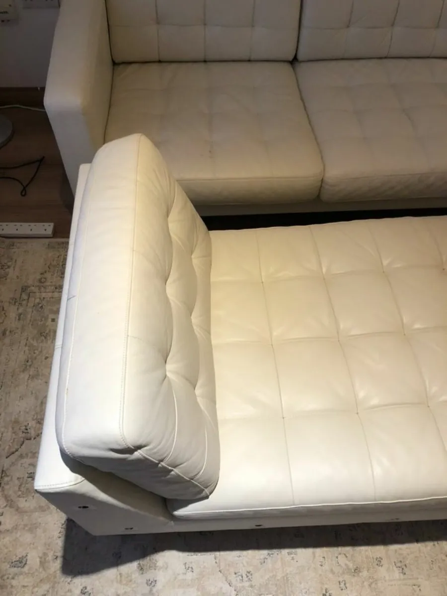 IKEA Landskrona Chaise longue, add-on unit in beig - Image 3