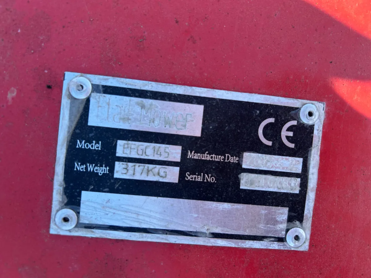 Winton 1.45m Flail Mower - Image 2