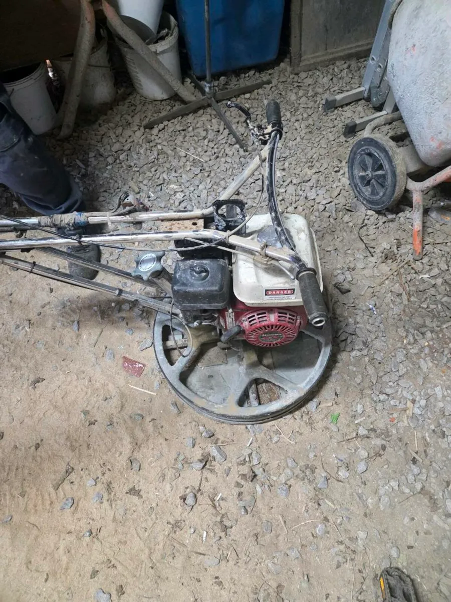 floating machine for concrete - Image 2