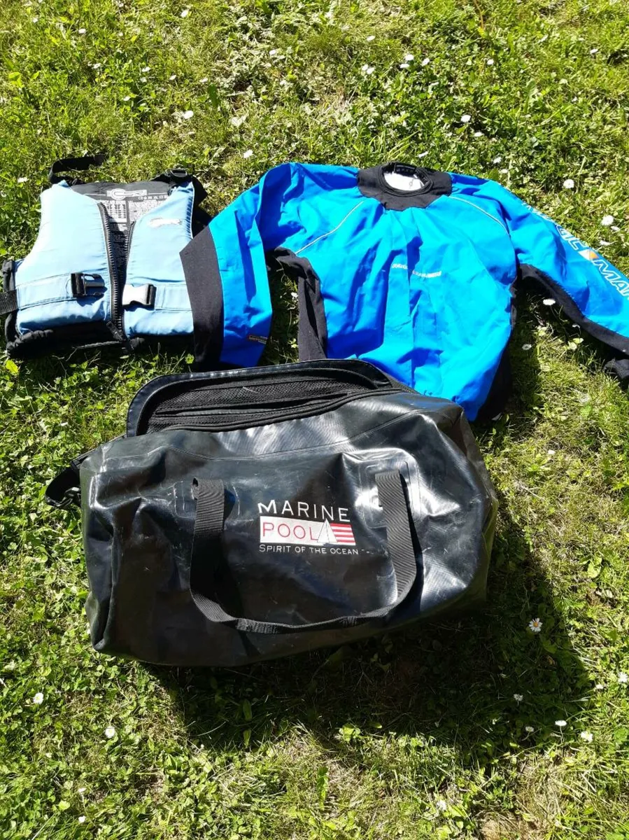 Sailing Bag, buoyancy vest,  spray top - Image 1