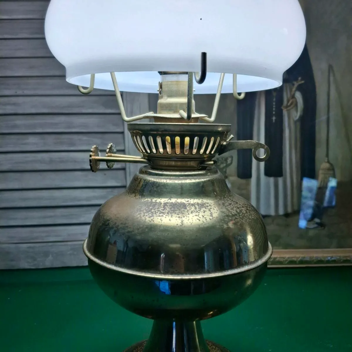 Brass Oil Lamp - Image 2