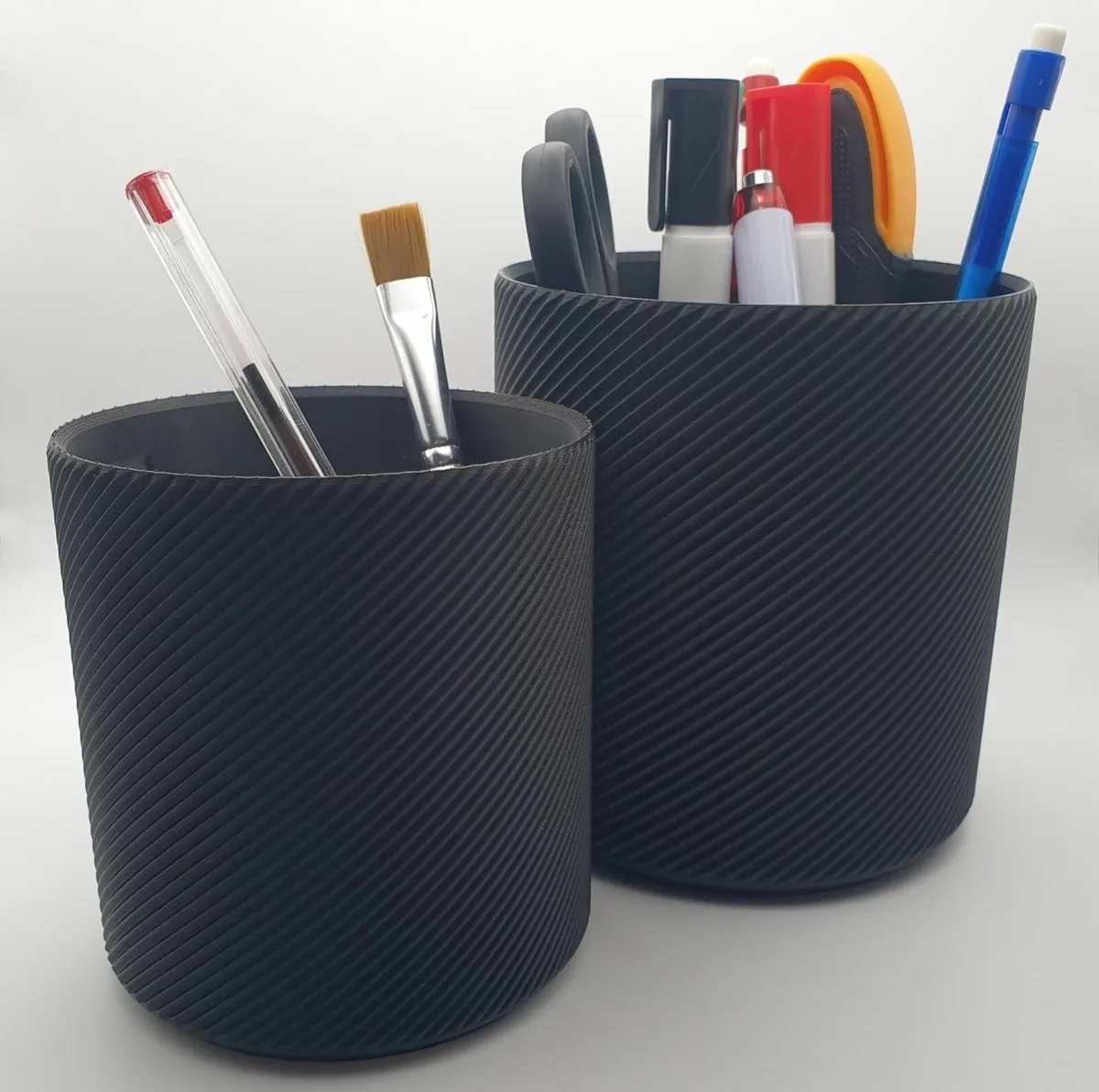 Textured Spiral Pen Holder - Made in Ireland - Image 1