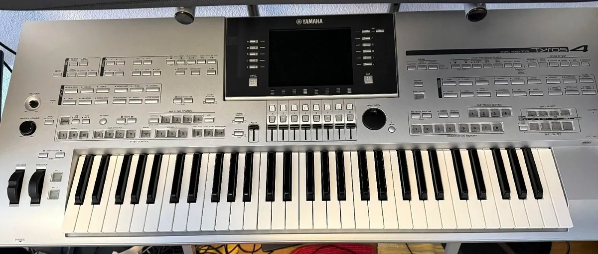 Yamaha Tyros 4 Keyboard Fully Working - Image 1