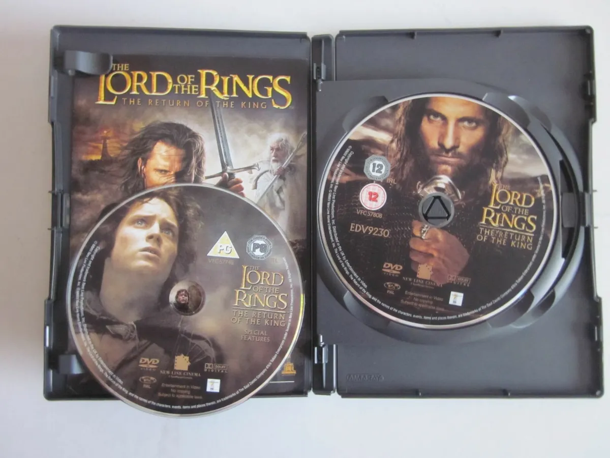 The Lord Of The Rings Trilogy 6 DVD's - Image 2