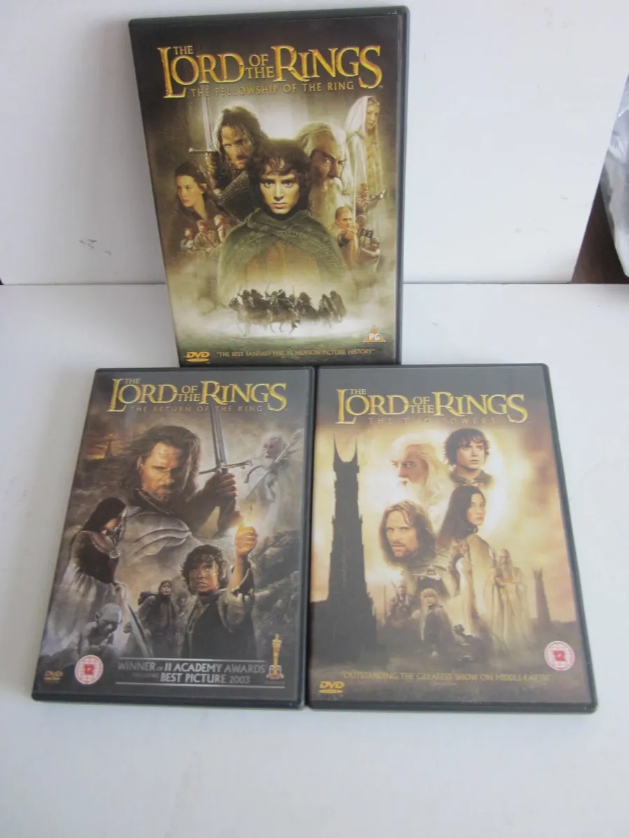 The Lord Of The Rings Trilogy 6 DVD's - Image 3