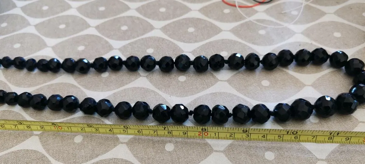 Vintage glass necklace - Image 3